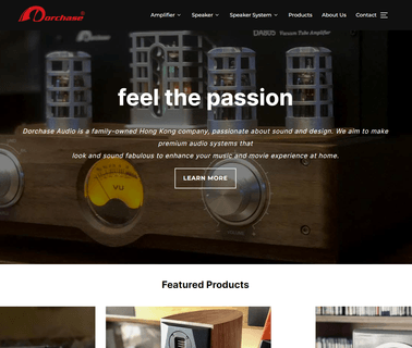 Dorchase Industrial mini audio equipment