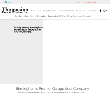 Thomasino Door & Window Birmingham Al windows garage door