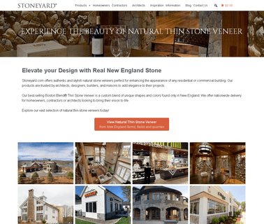 Stoneyard.Com order construction