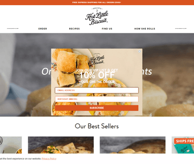 Callies Charleston Biscuits arrive wholesale