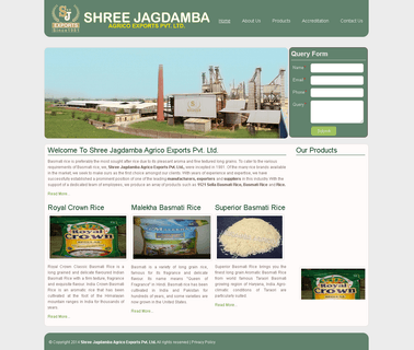 Shree Jagdamba Agrico Exports Pvt Ltd dubar sella basmati