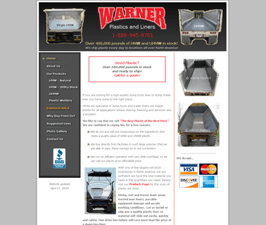Warner Plastics and Liners trailer liners