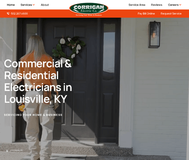 Corrigan Electric Louisville Ky Residential and Commercial electrical wiring troubleshooting