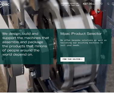 Global Leaders in High Speed Packaging Solutions nutrition