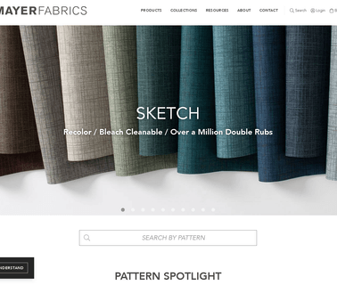 Mayer Fabrics drapery upholstery fabrics