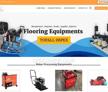 Topall Impex concrete screed