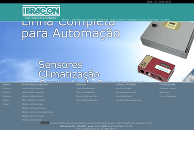 Ibracon Controles Eletronicos Rs amp digital meter