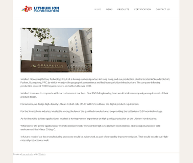 Foshan Intellect Pioneering Battery batteries lifepo4