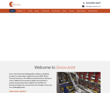 Grooved Couplings | Grooved Fittings | Groovjoint grooved steel