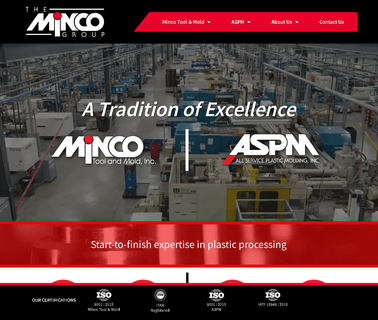 Minco Tool & Mold Inc. forming mould die