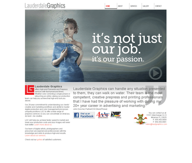 Lauderdale Graphics: Your Image Guru marketing wordpress