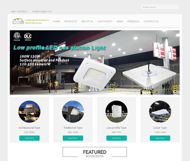 Shanghai Ckra Lighting Technology led shoebox light