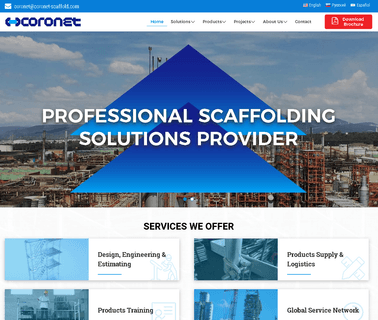 Coronet Scaffold & Ladder Suzhou construction scaffolding frame