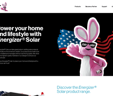Energizer, Licensed by Powerkeep connected solar