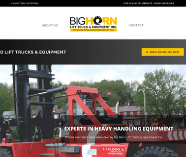 Rough Terrain Forklifts - New and Used Forklift Trucks - Big Horn forklift rough