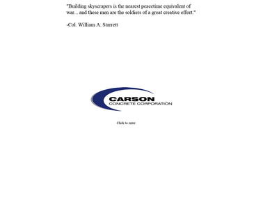 Carson Concrete Philadelphia Cast in Place Construction Rebar marge carson