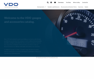 Vdo Instrumentation & Accessories face mount
