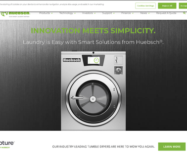 Huebsch front washers