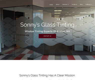 Commercial Building Window Tinting & Frosting Saugus Ma Sonnys tinting