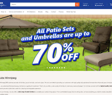 Krevco Pool & Spa outdoor spas