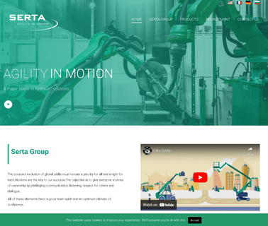 Serta America cylinders ram