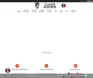 Claude Dozorme Sarl steak steel