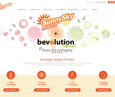 Sunny Sky Products frozen coffee drinks