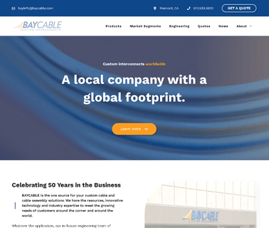 Bay Associates Wire Technologies, Baycable devices interconnect