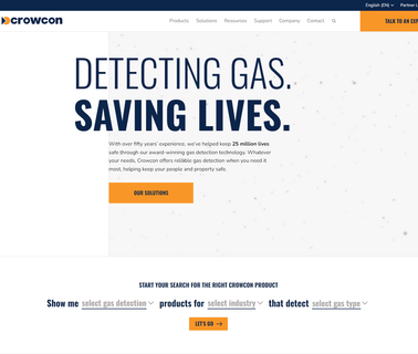 Crowcon Detection Instruments health detection