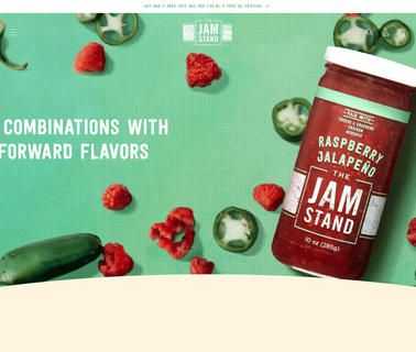 Jam Unique Flavors - the Jam Stand check love