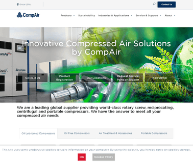 Compair Compressors, Ai vane air