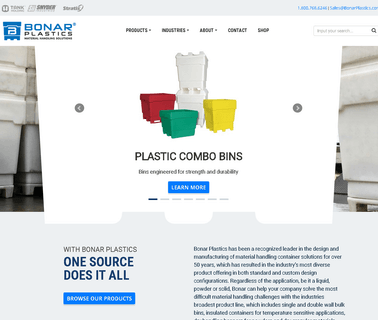 Bonar Plastics stainless liners