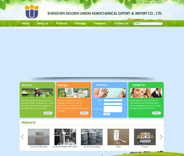 Shenzhen Golden Union Agrochemical Export agrochemical fungicide
