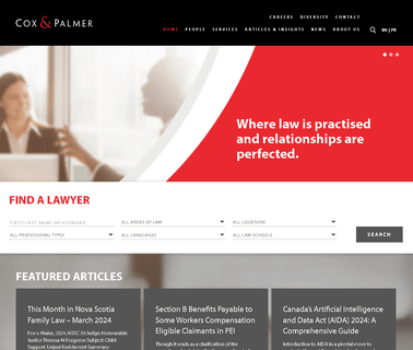 Home - Cox & Palmer palmer bowlus