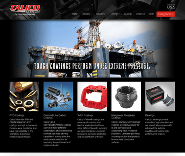 Dlc, Pvd, Pecvd, Teflon, Thermal Coatings; Calico coatings teflon