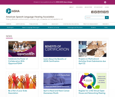 American Speech-Language-Hearing Association american language