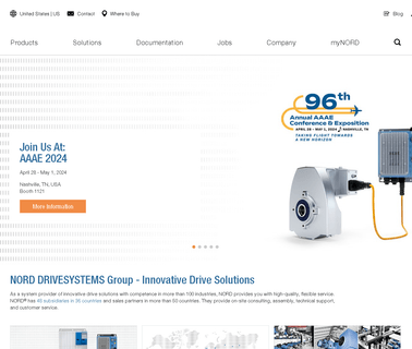 Nord Drivesystems mechanical packaging machinery