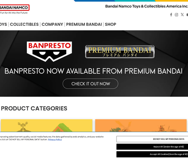 Bandai licensed dolls