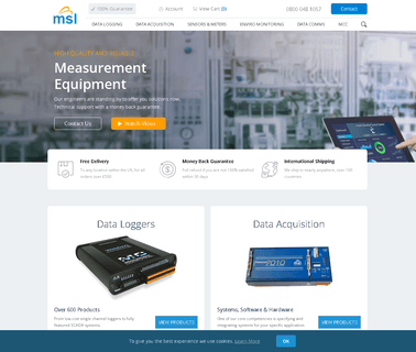 Measurement Systems data boards