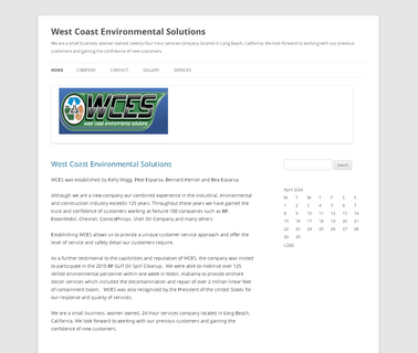 West Coast Environmental Solutions  truck signal