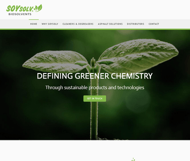 Soysolv Industrial Solvents chemicals serving
