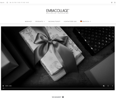 Embacollage A/S gift bags luxury