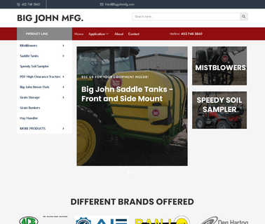 Home - Big John Mfg blowers blast