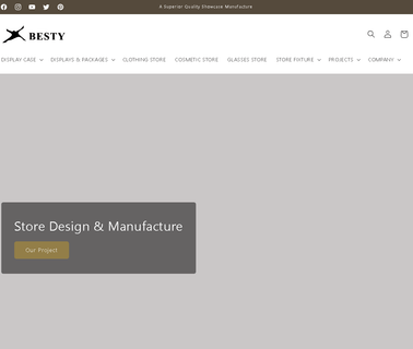 Dongguan Besty Display display units furniture