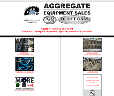 Aggregate Equipment Sales cast mechanical