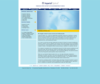 Imperial Optical: The On ocular