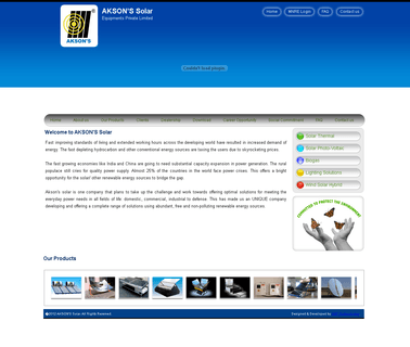 Aksons Solar industrial solar power generator