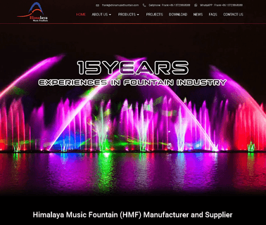 Changsha Himalaya Music Fountain Corporation Limited fountain pond