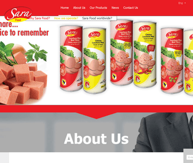 Sara Food Group canned meats