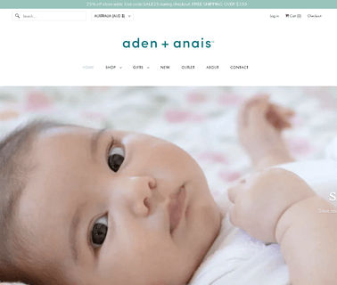 Aden + Anais anais muslin